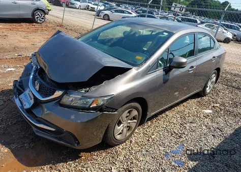 2013 Honda Civic Lx z USA, uszkodzony, nr VIN 2HGFB2F53DH596792